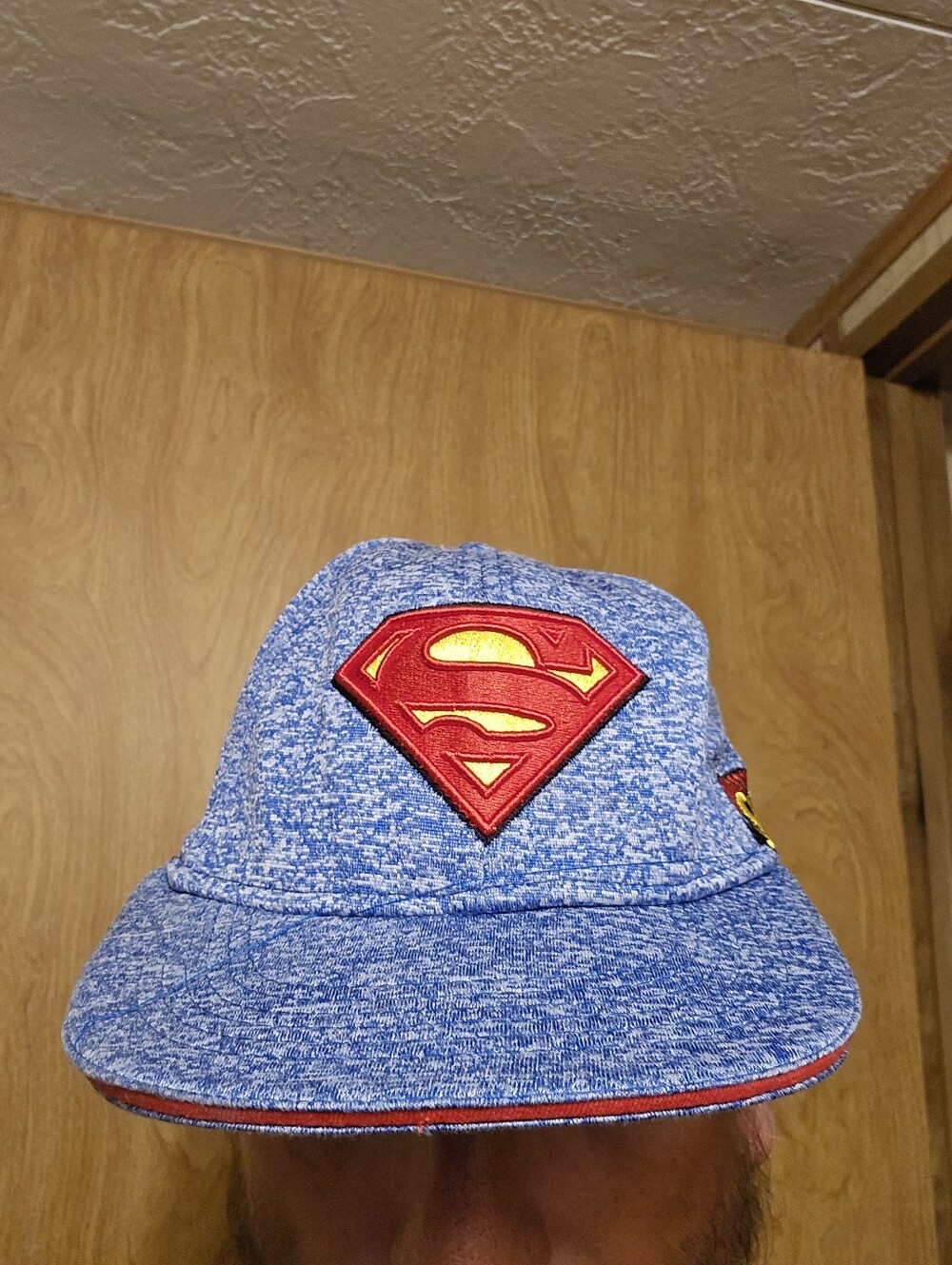 Superman Flatbrim Snap Back Cap